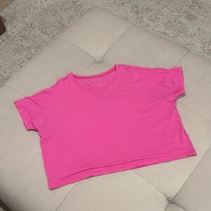 lululemon athletica Pink Short Sleeve Tee